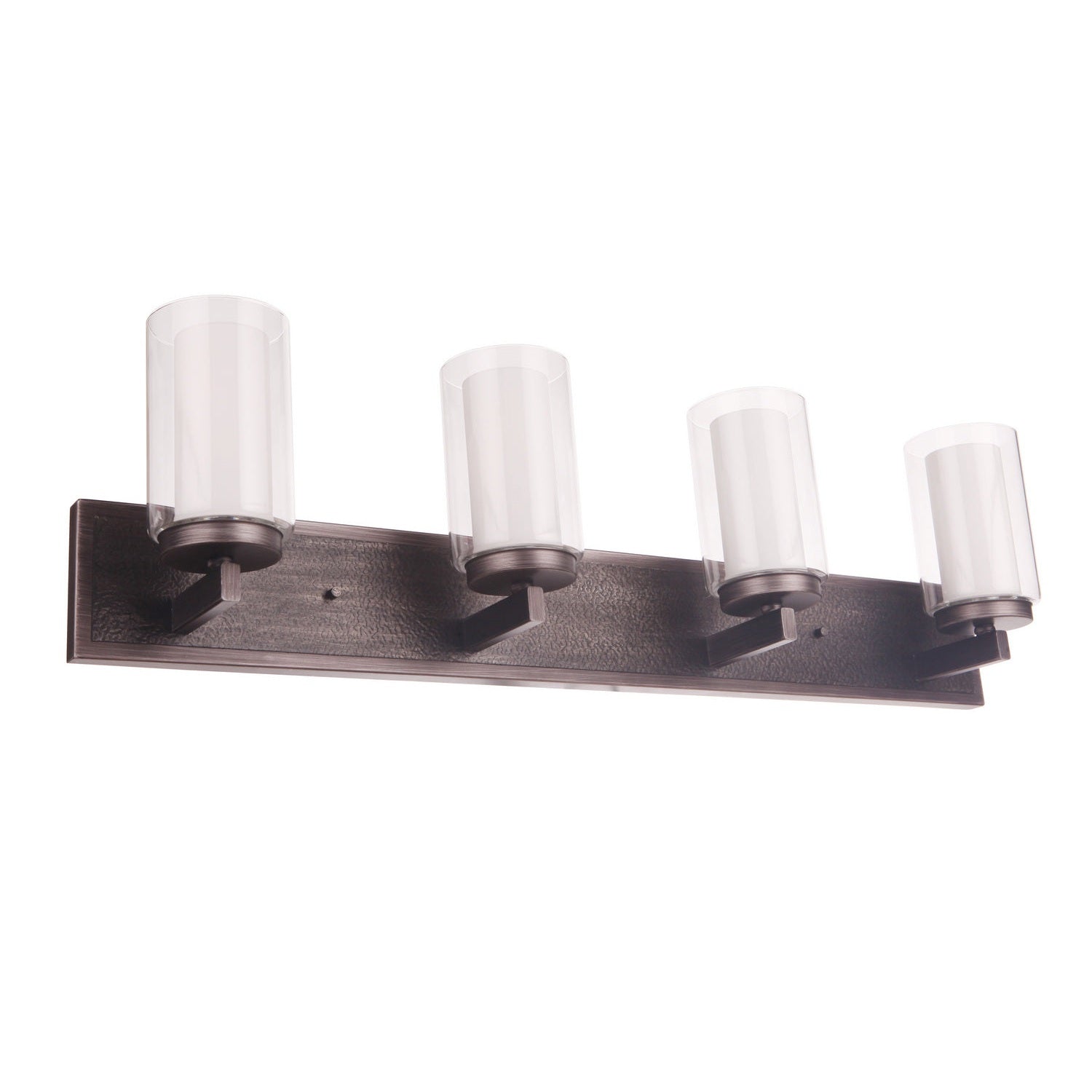 Craftmade - 11633NIVNI4 - Four Light Vanity - Texture - Natural Iron/Vintage Iron
