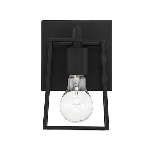 Craftmade - 12105FB1 - One Light Wall Sconce - Dunn - Flat Black