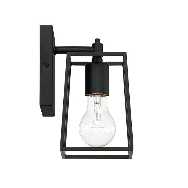 Craftmade - 12105FB1 - One Light Wall Sconce - Dunn - Flat Black