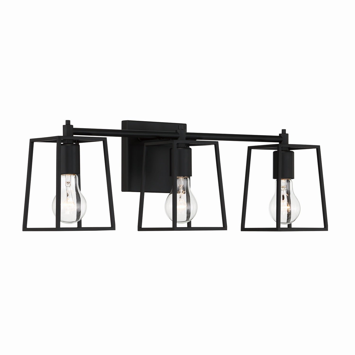 Craftmade - 12123FB3 - Three Light Vanity - Dunn - Flat Black