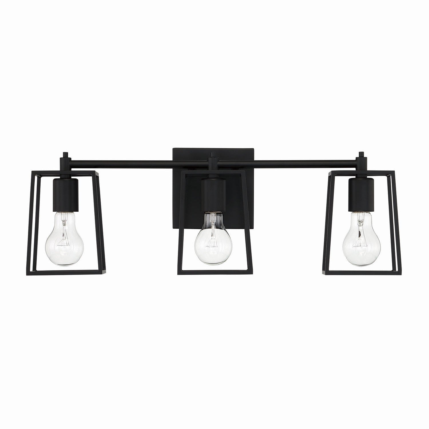 Craftmade - 12123FB3 - Three Light Vanity - Dunn - Flat Black
