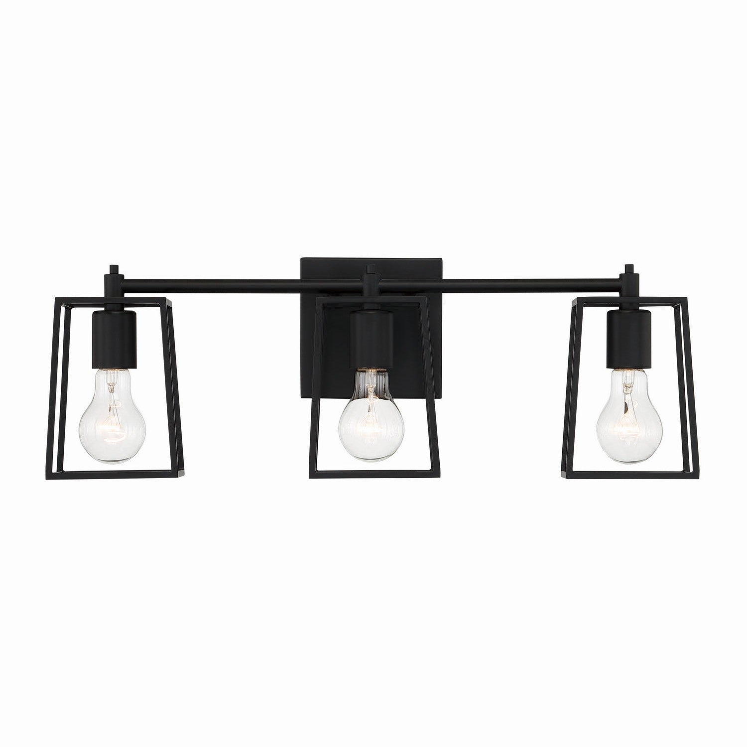 Craftmade - 12123FB3 - Three Light Vanity - Dunn - Flat Black