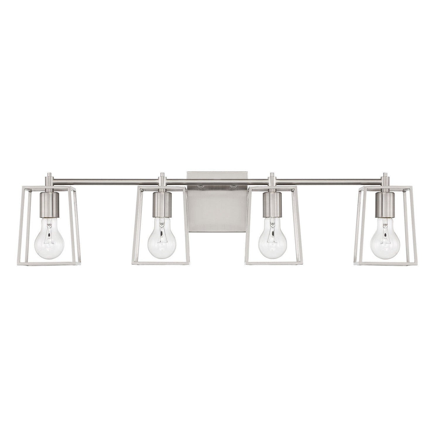 Craftmade - 12132BNK4 - Four Light Vanity - Dunn - Brushed Polished Nickel