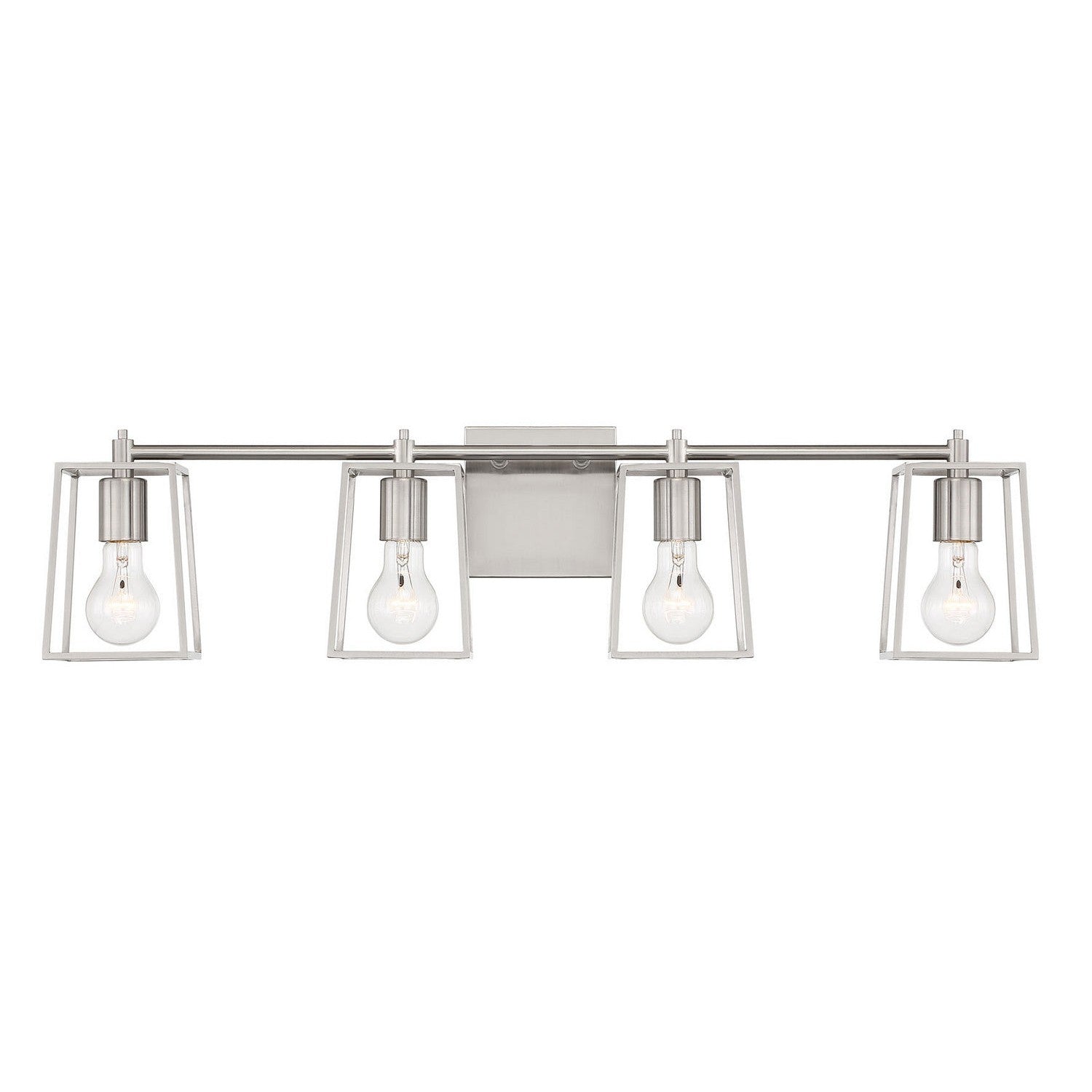 Craftmade - 12132BNK4 - Four Light Vanity - Dunn - Brushed Polished Nickel