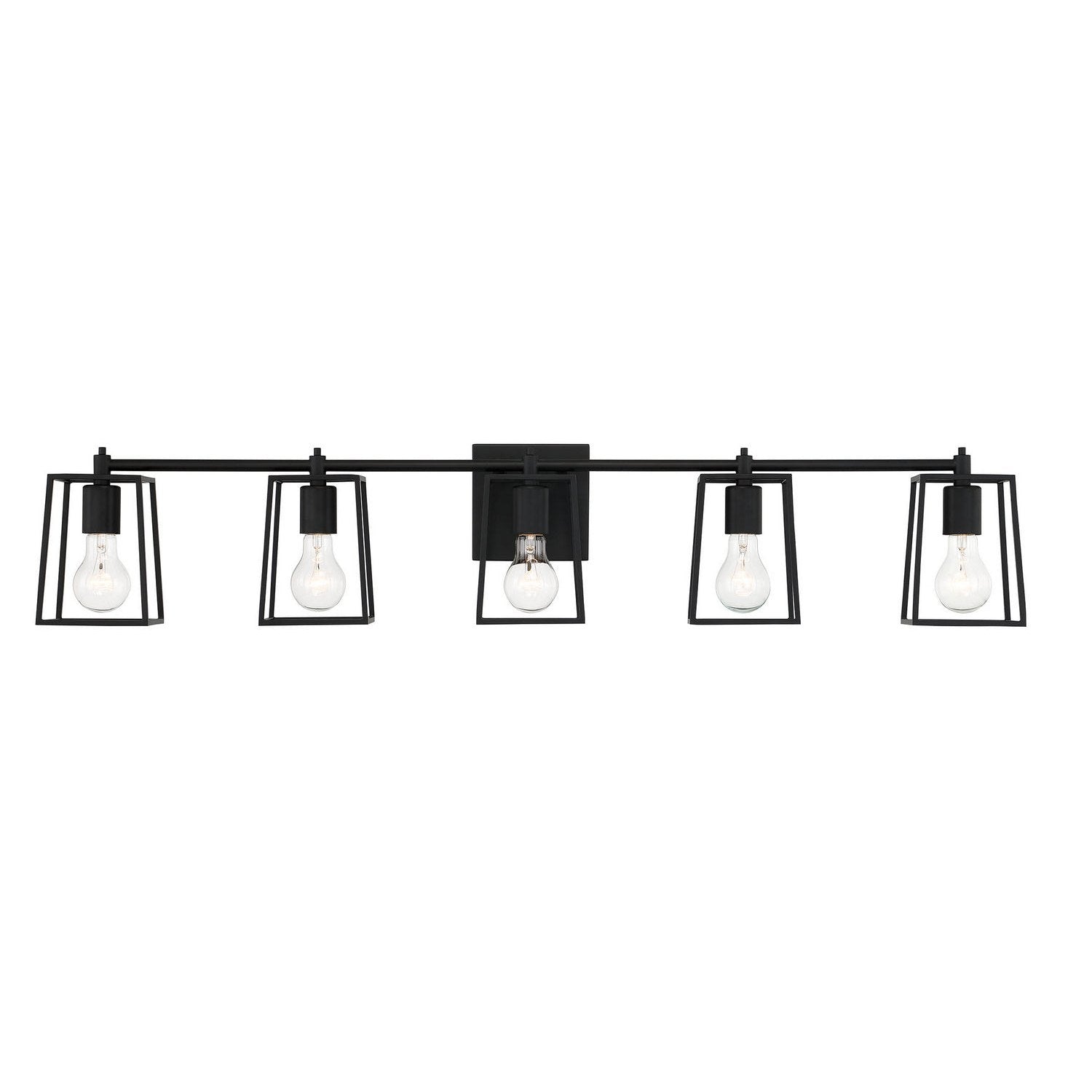 Craftmade - 12141FB5 - Five Light Vanity - Dunn - Flat Black
