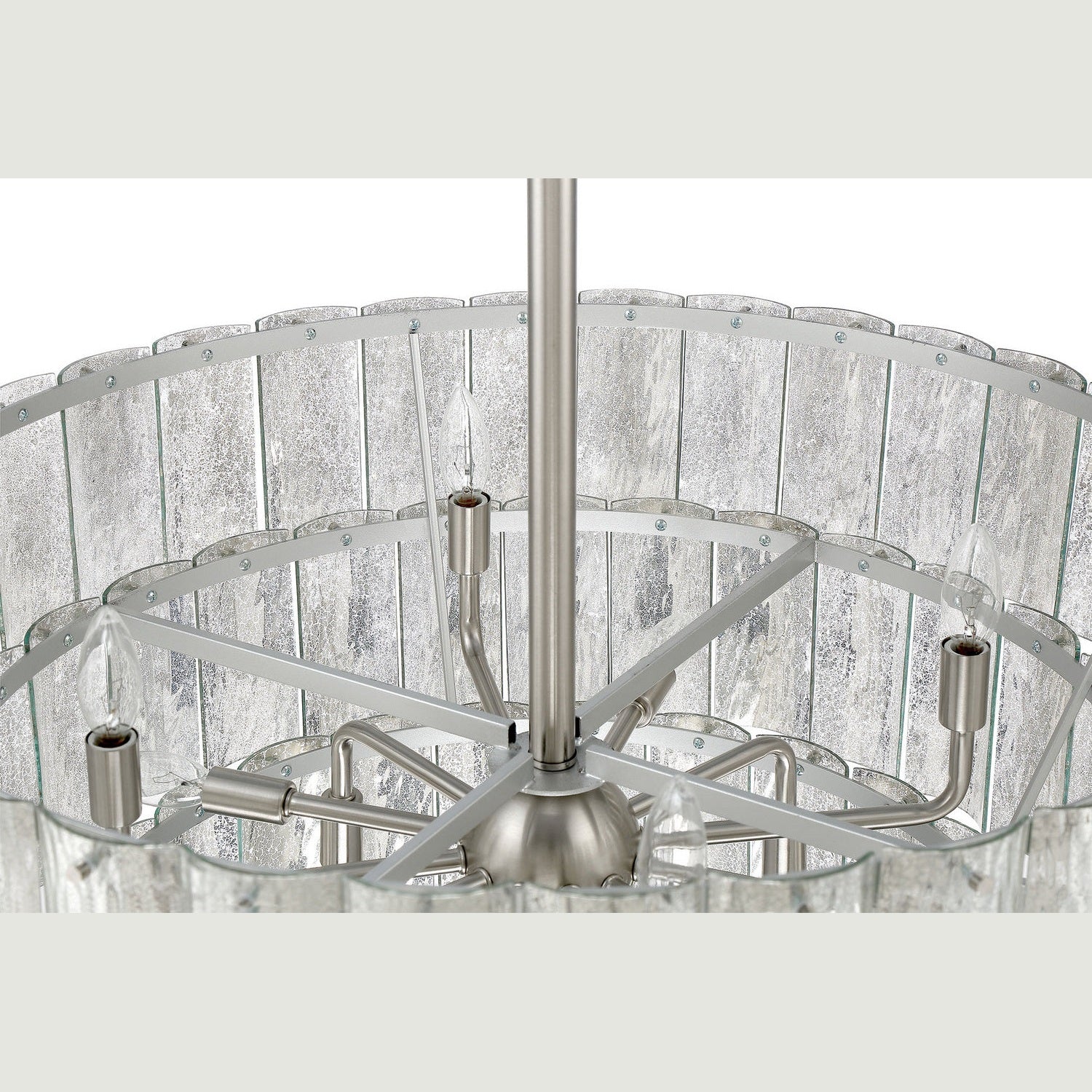 Craftmade - 48690-BNK - 12 Light Pendant - Museo - Brushed Polished Nickel