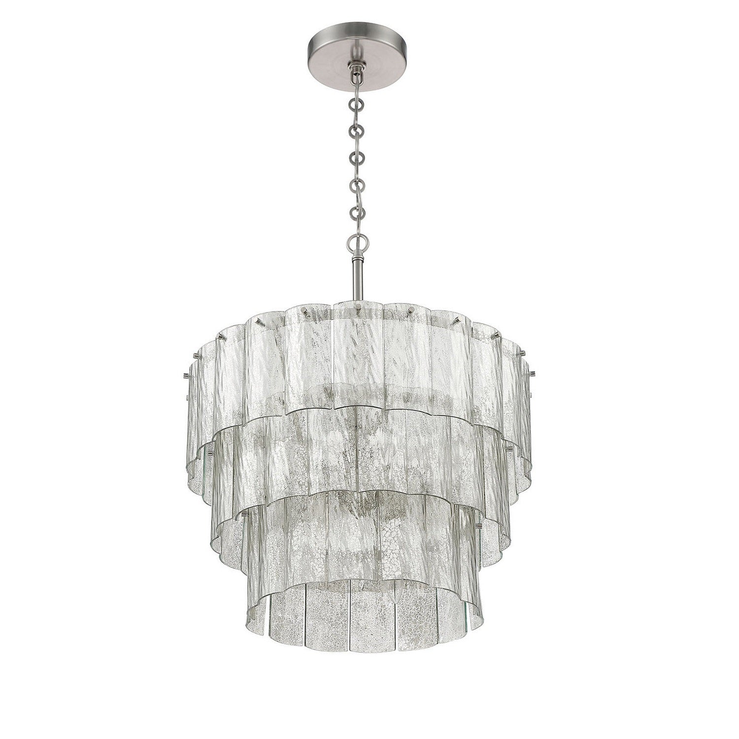 Craftmade - 48694-BNK - Nine Light Pendant - Museo - Brushed Polished Nickel