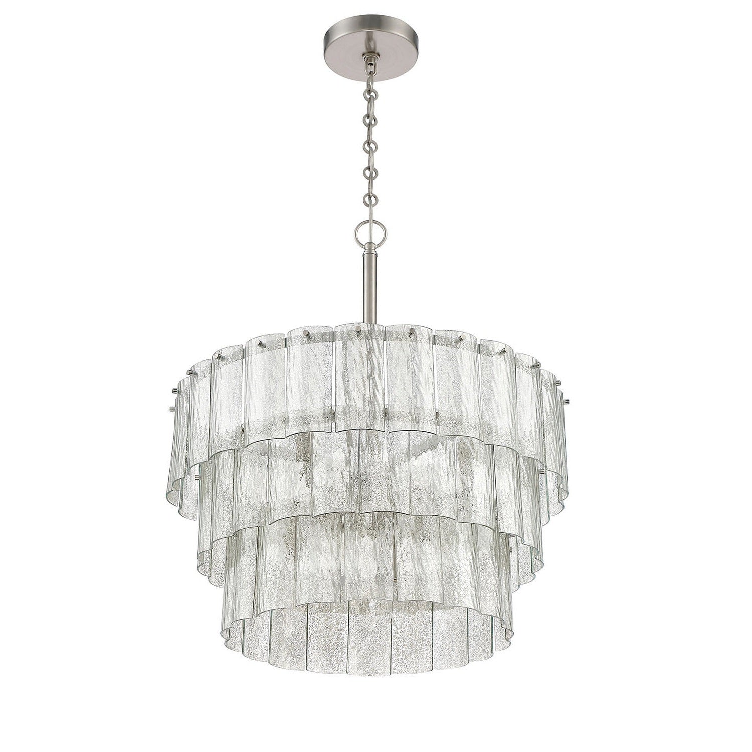 Craftmade - 48696-BNK - Nine Light Pendant - Museo - Brushed Polished Nickel