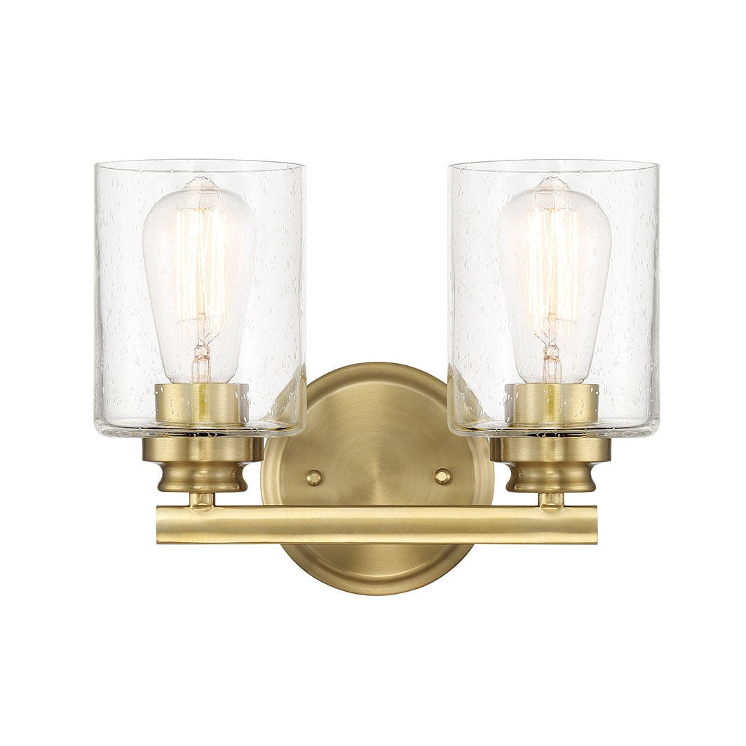 Craftmade - 50502-SB - Two Light Vanity - Bolden - Satin Brass