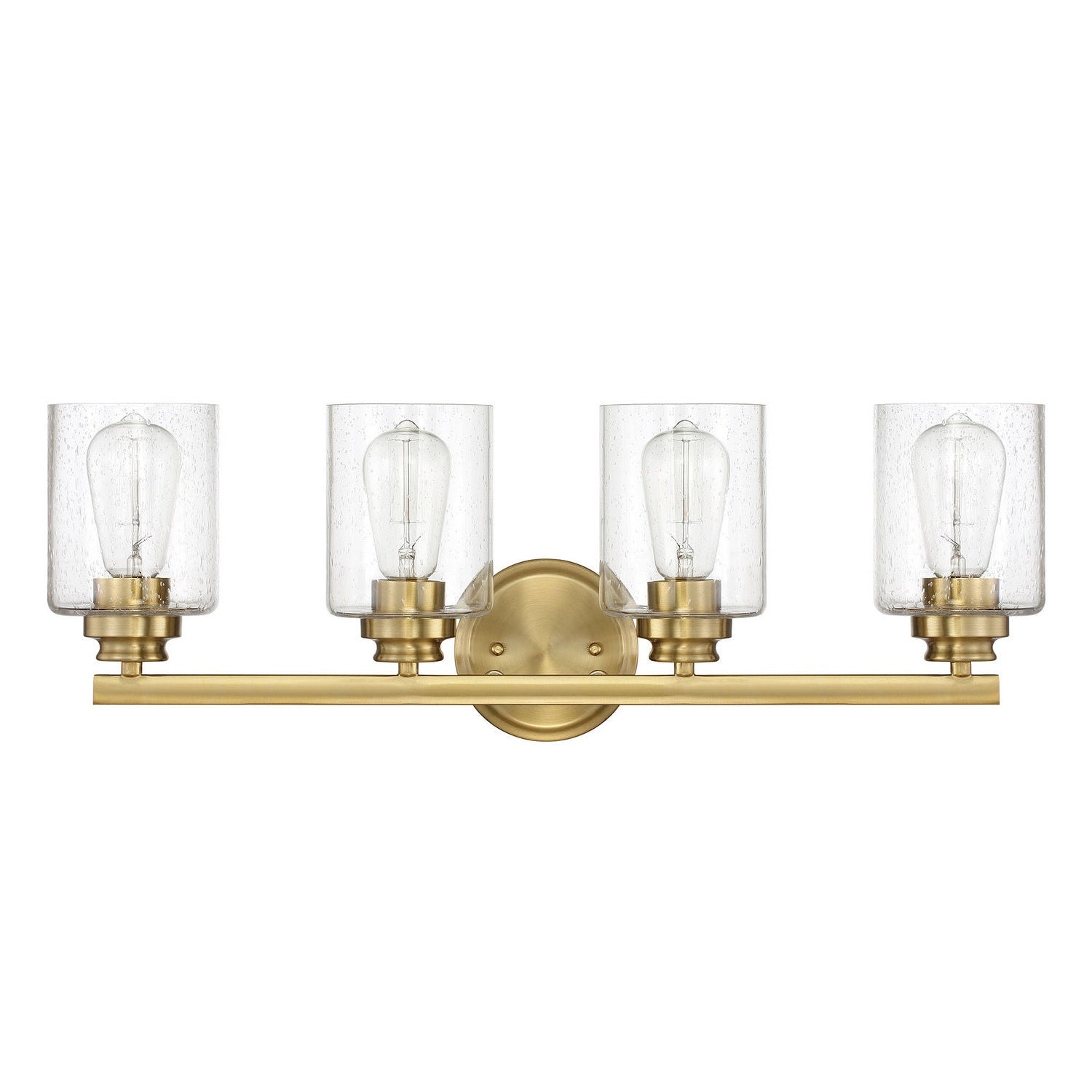 Craftmade - 50504-SB - Four Light Vanity - Bolden - Satin Brass