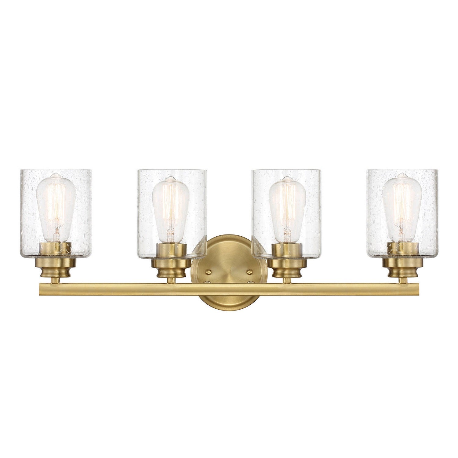 Craftmade - 50504-SB - Four Light Vanity - Bolden - Satin Brass