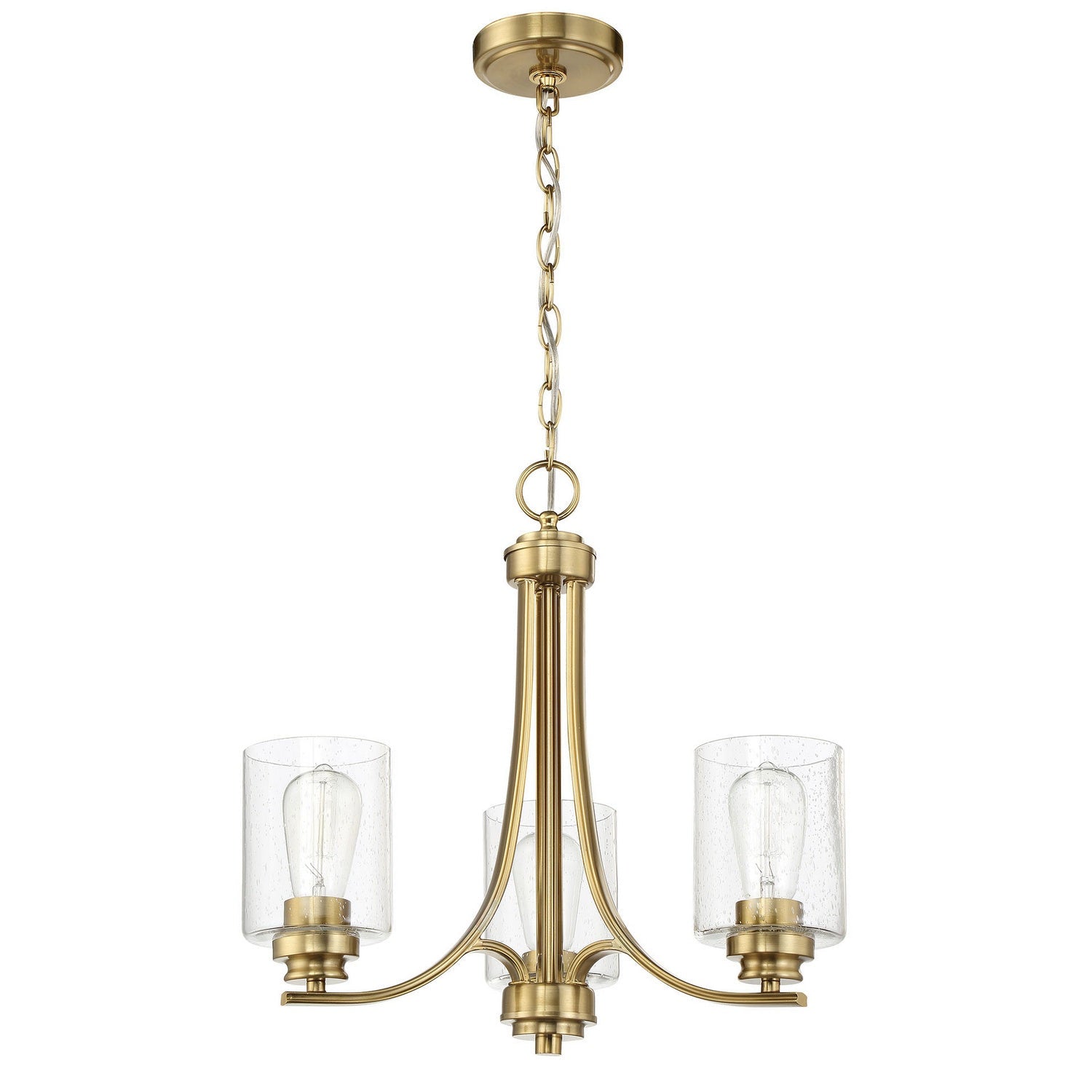 Craftmade - 50523-SB - Three Light Chandelier - Bolden - Satin Brass