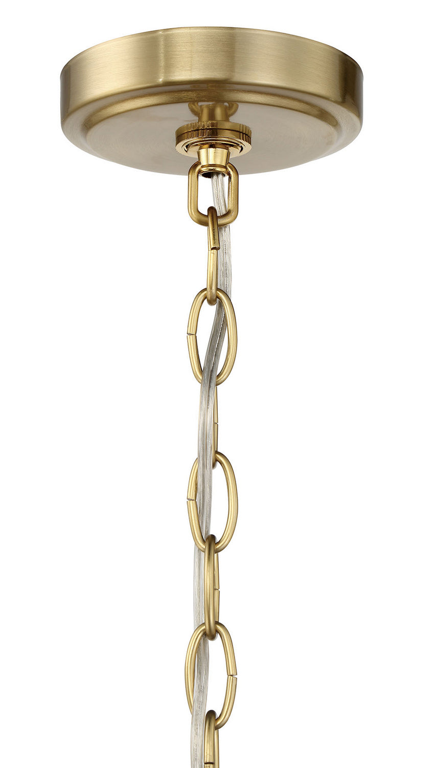 Craftmade - 50536-SB - Six Light Foyer Chandelier - Bolden - Satin Brass
