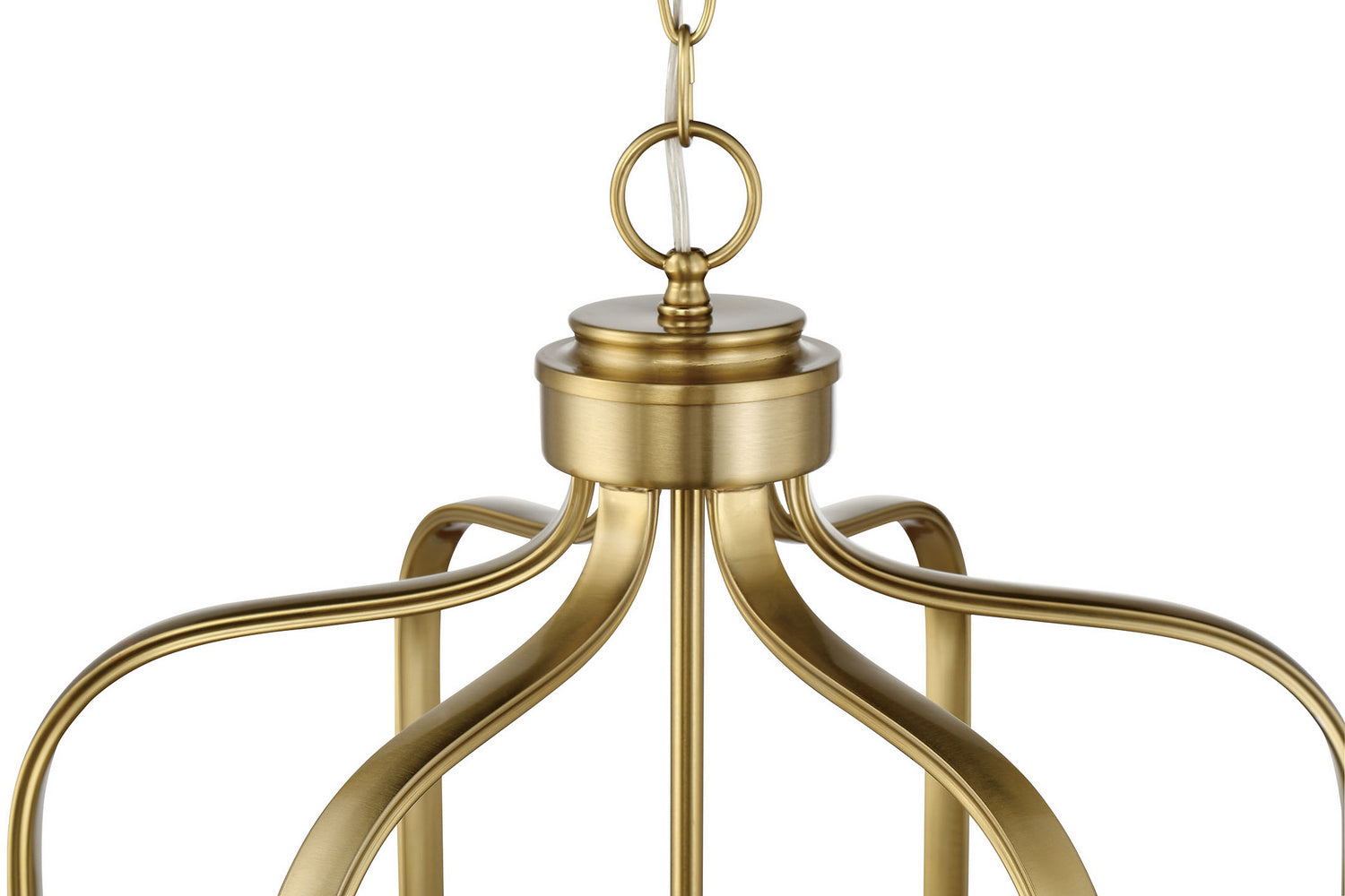 Craftmade - 50536-SB - Six Light Foyer Chandelier - Bolden - Satin Brass