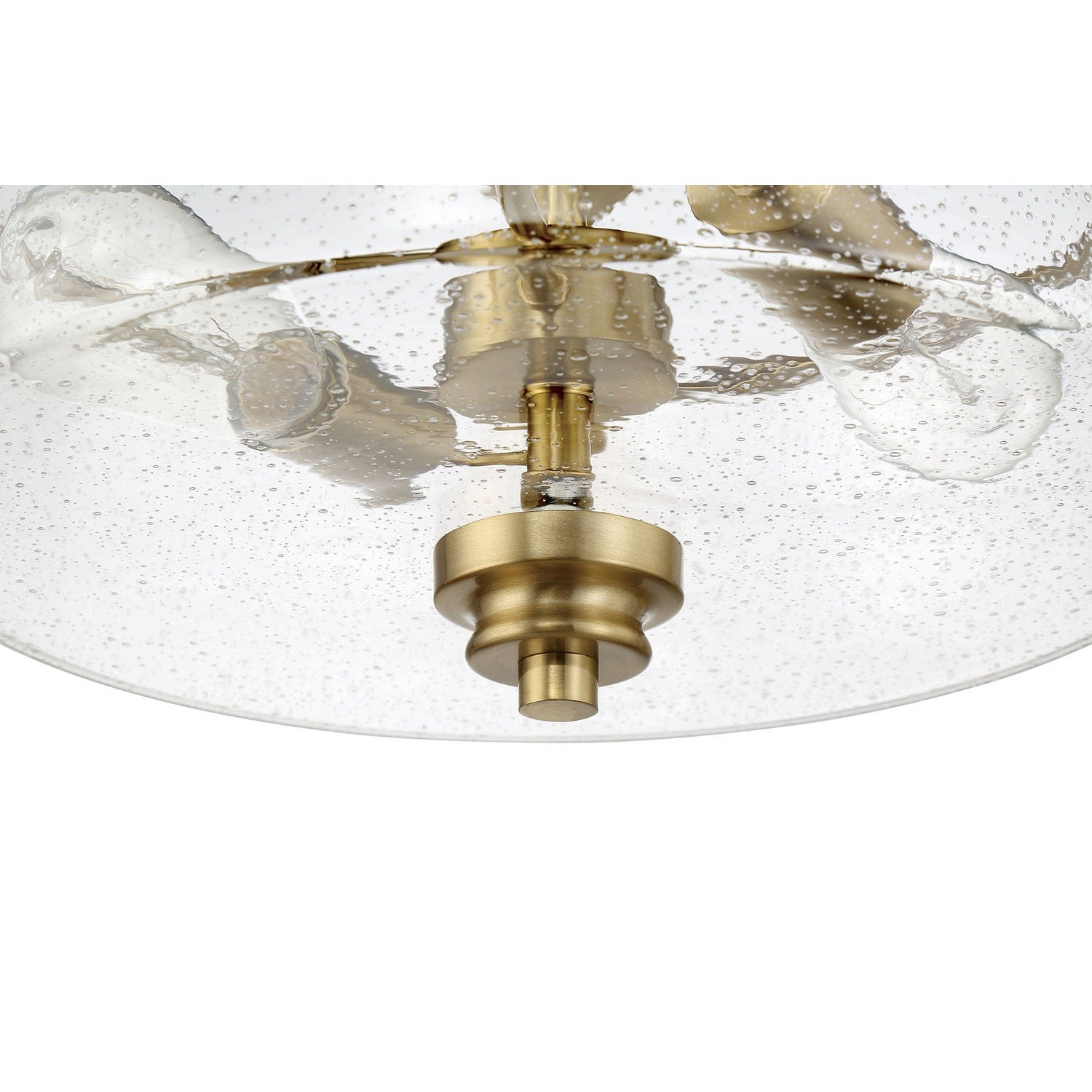 Craftmade - 50552-SB - Two Light Convertible Semi Flush - Bolden - Satin Brass