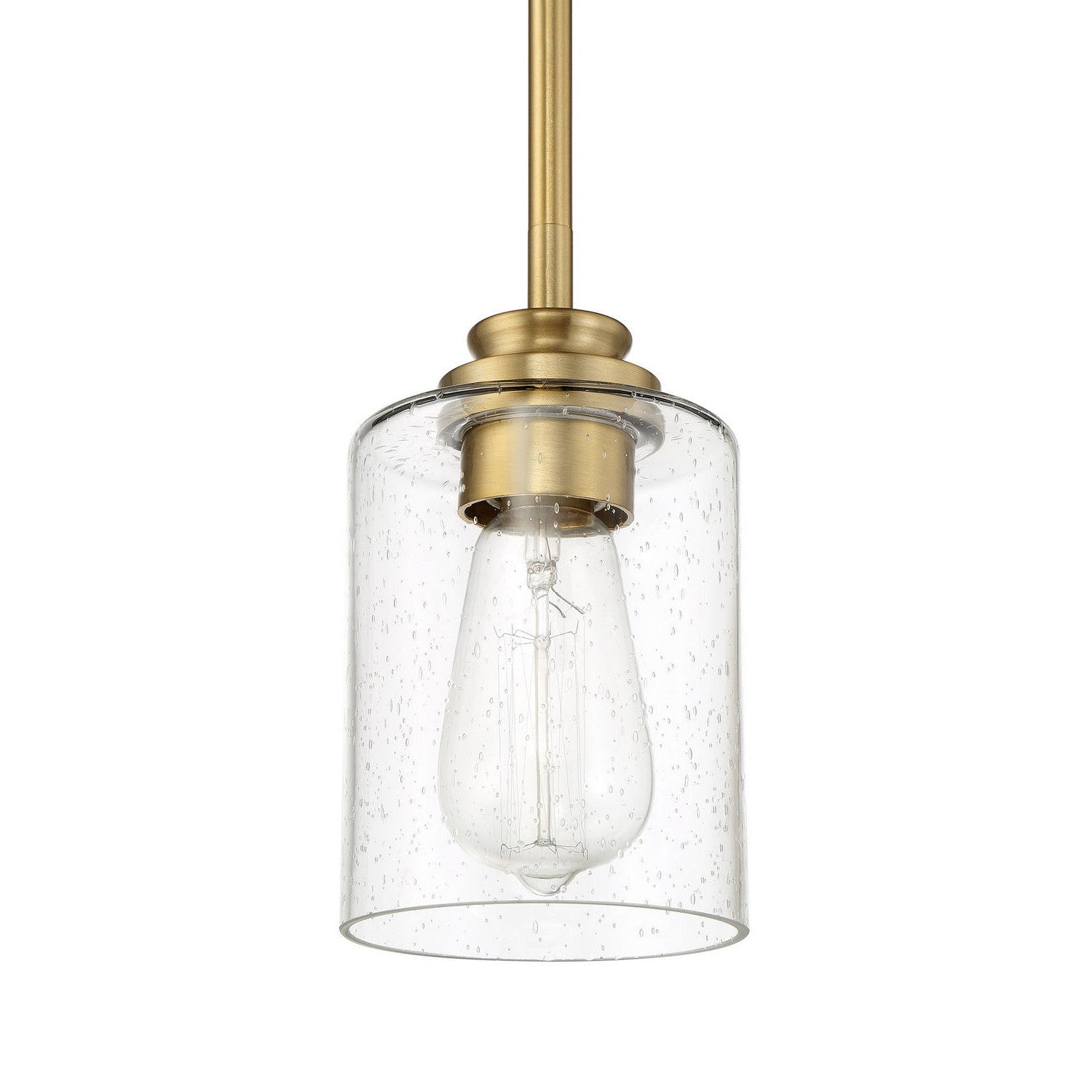Craftmade - 50591-SB - One Light Mini Pendant - Bolden - Satin Brass