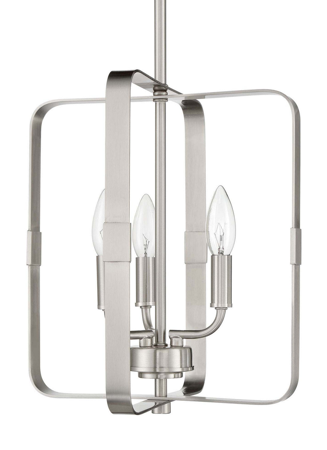 Craftmade - 56033-BNK - Three Light Foyer Pendant - Stowe - Brushed Polished Nickel