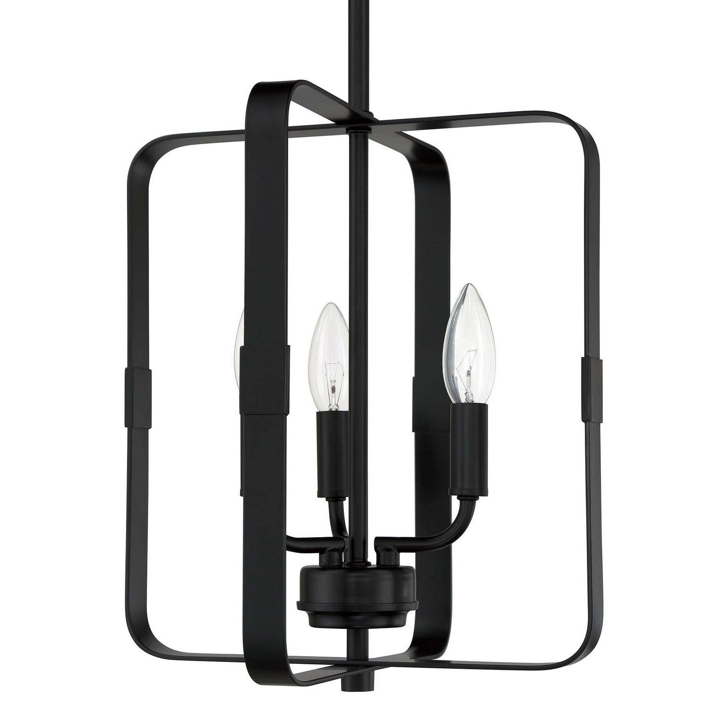 Craftmade - 56033-FB - Three Light Foyer Pendant - Stowe - Flat Black