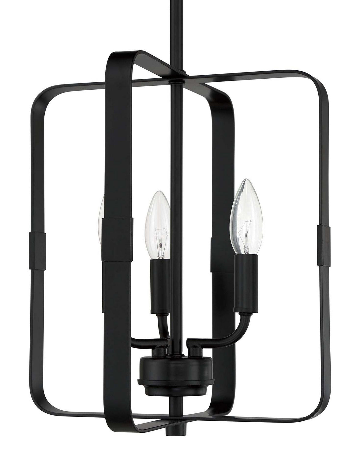 Craftmade - 56033-FB - Three Light Foyer Pendant - Stowe - Flat Black