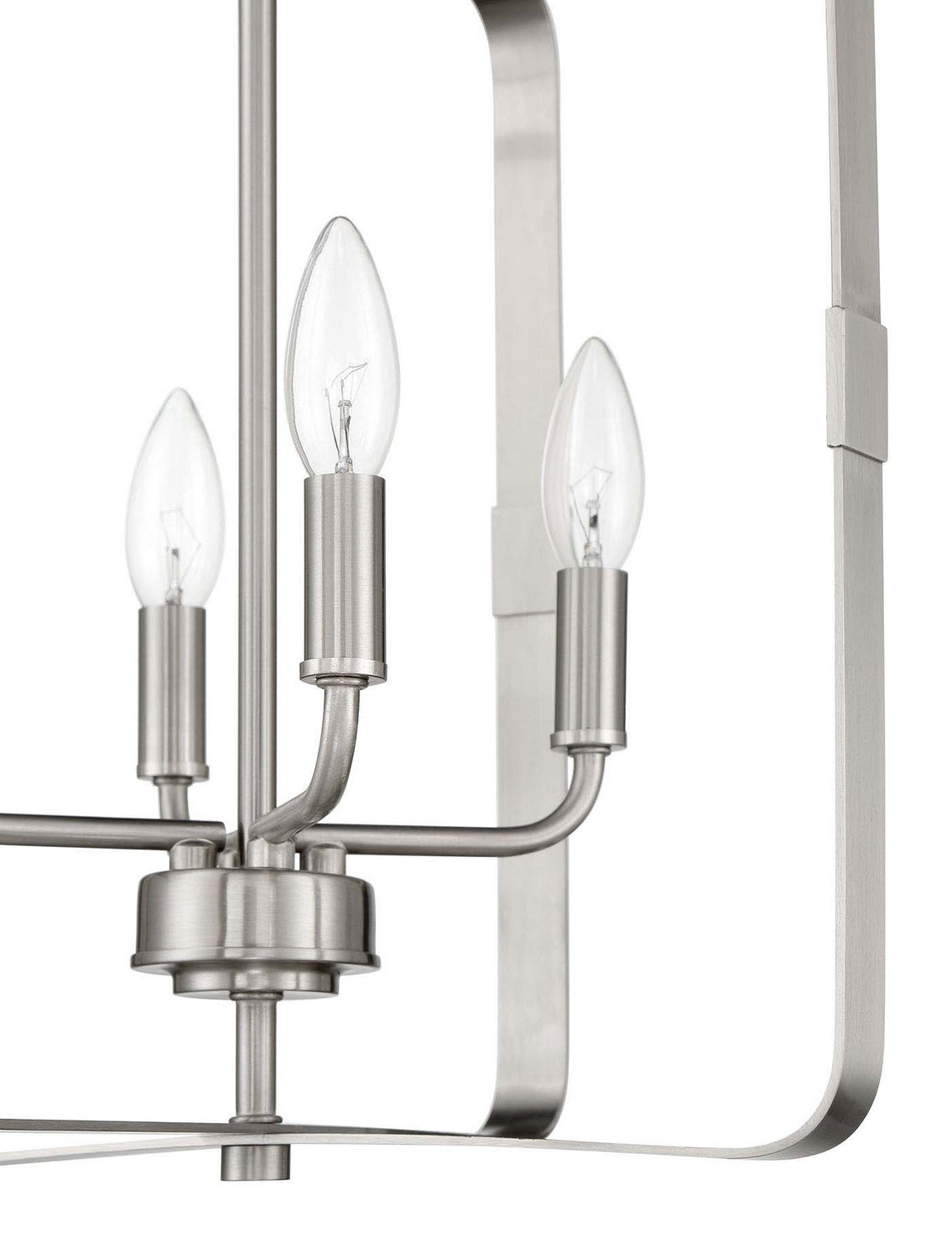Craftmade - 56034-BNK - Four Light Foyer Pendant - Stowe - Brushed Polished Nickel