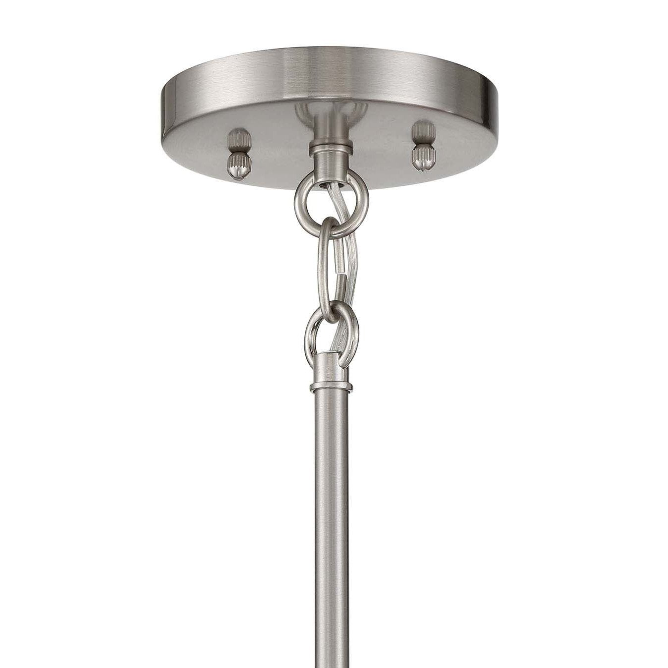 Craftmade - 56034-BNK - Four Light Foyer Pendant - Stowe - Brushed Polished Nickel