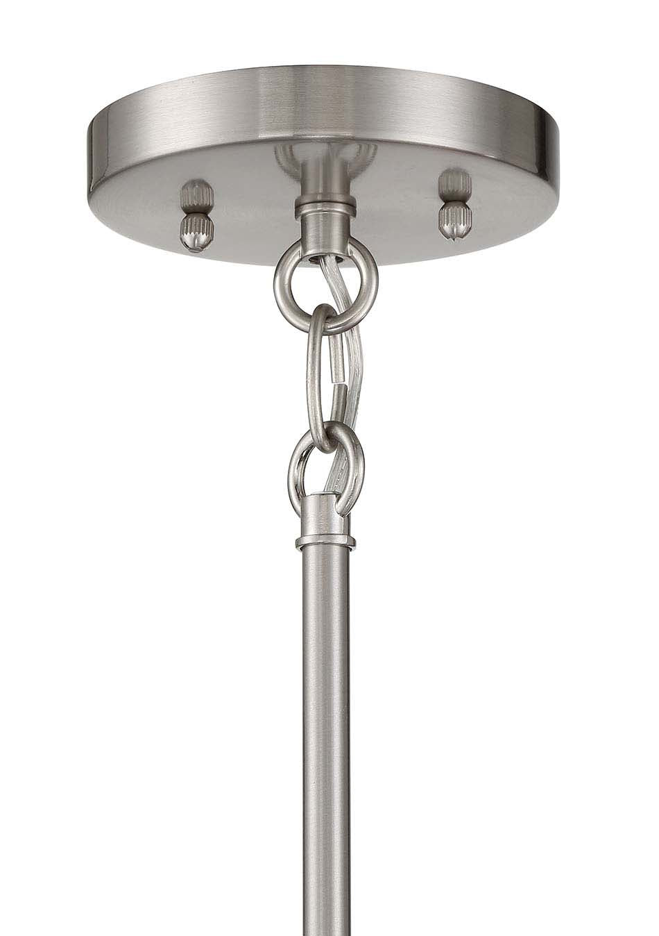 Craftmade - 56034-BNK - Four Light Foyer Pendant - Stowe - Brushed Polished Nickel