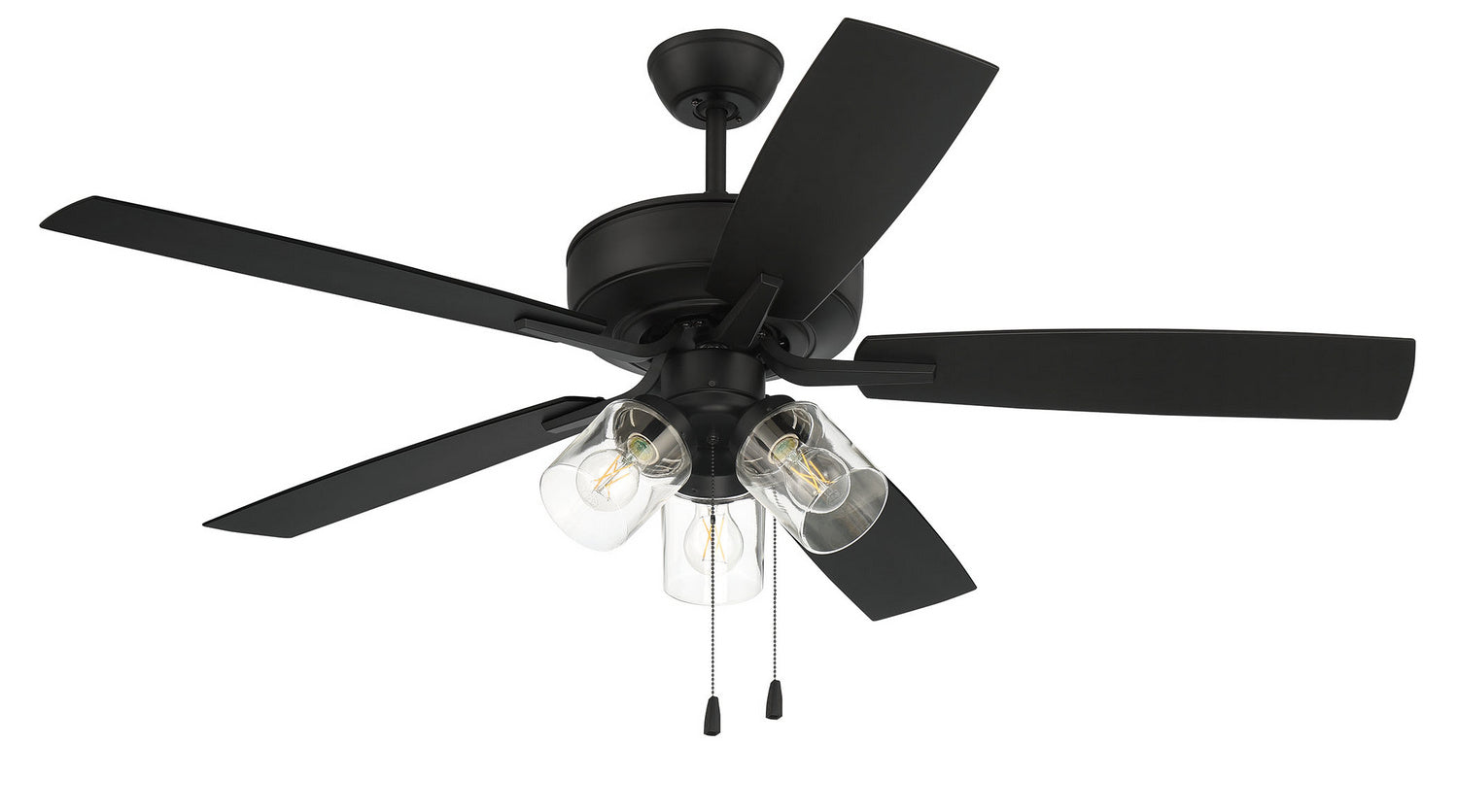 Craftmade - OP104FB5 - 52"Outdoor Ceiling Fan - Outdoor Pro Plus 104 - Flat Black