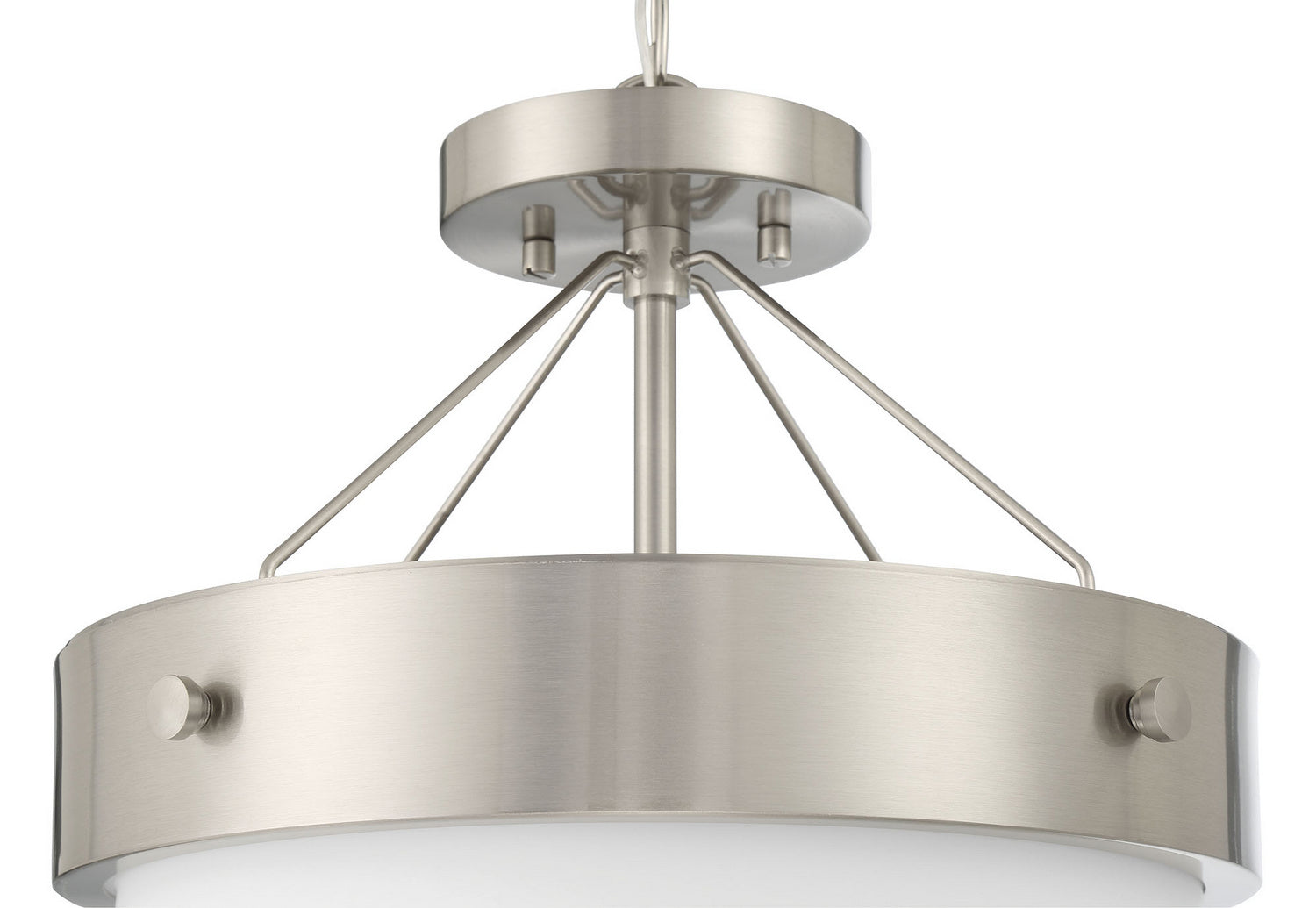 Craftmade - XS3213-BNK - Two Light Flushmount - Oak Street - Brushed Polished Nickel