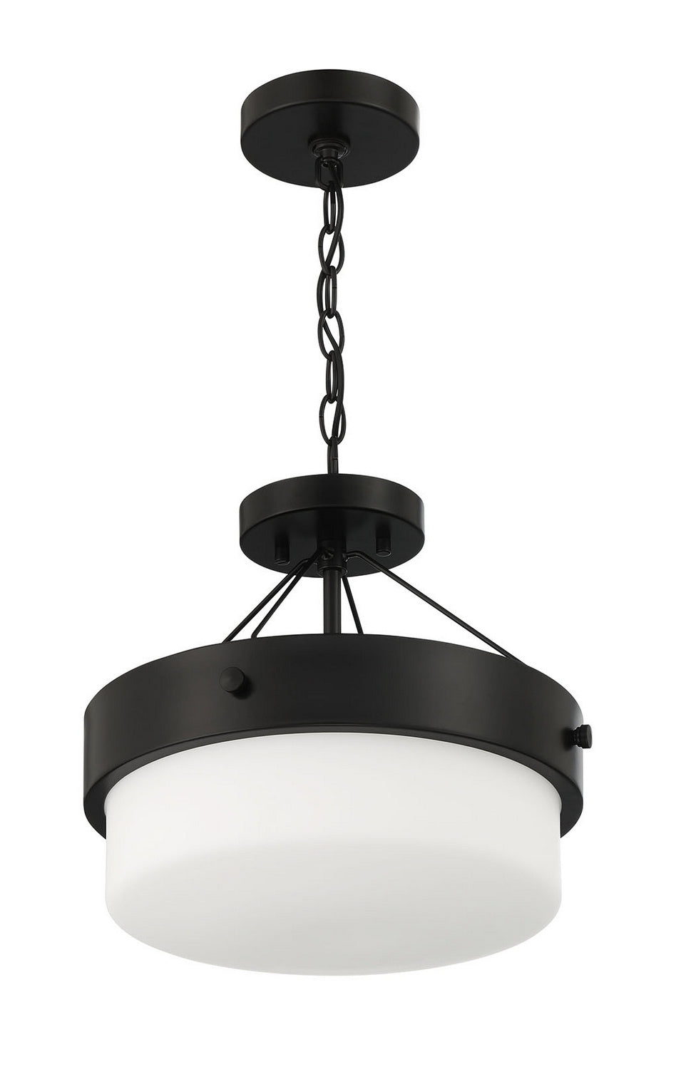 Craftmade - XS3213-FB - Two Light Flushmount - Oak Street - Flat Black