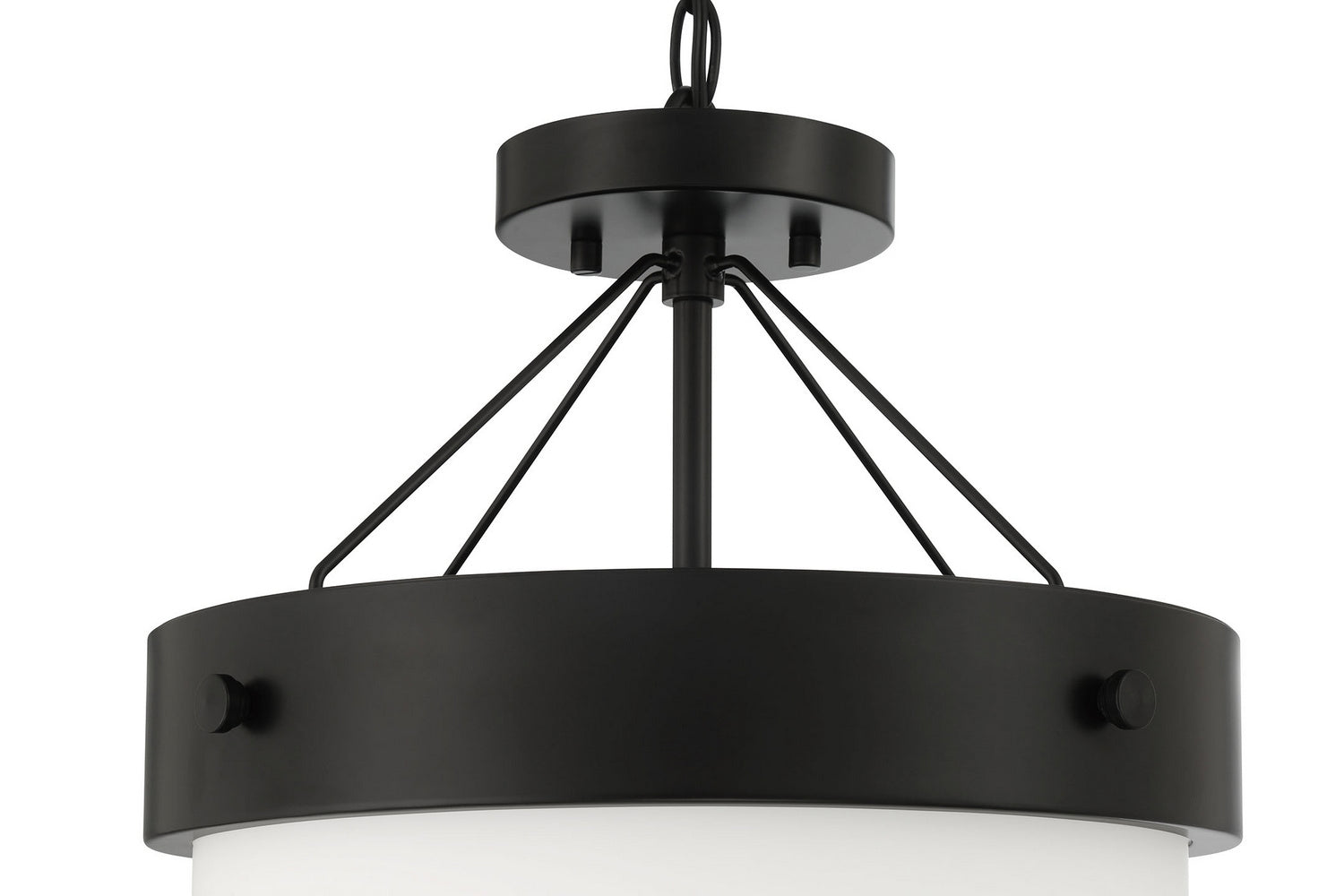 Craftmade - XS3213-FB - Two Light Flushmount - Oak Street - Flat Black