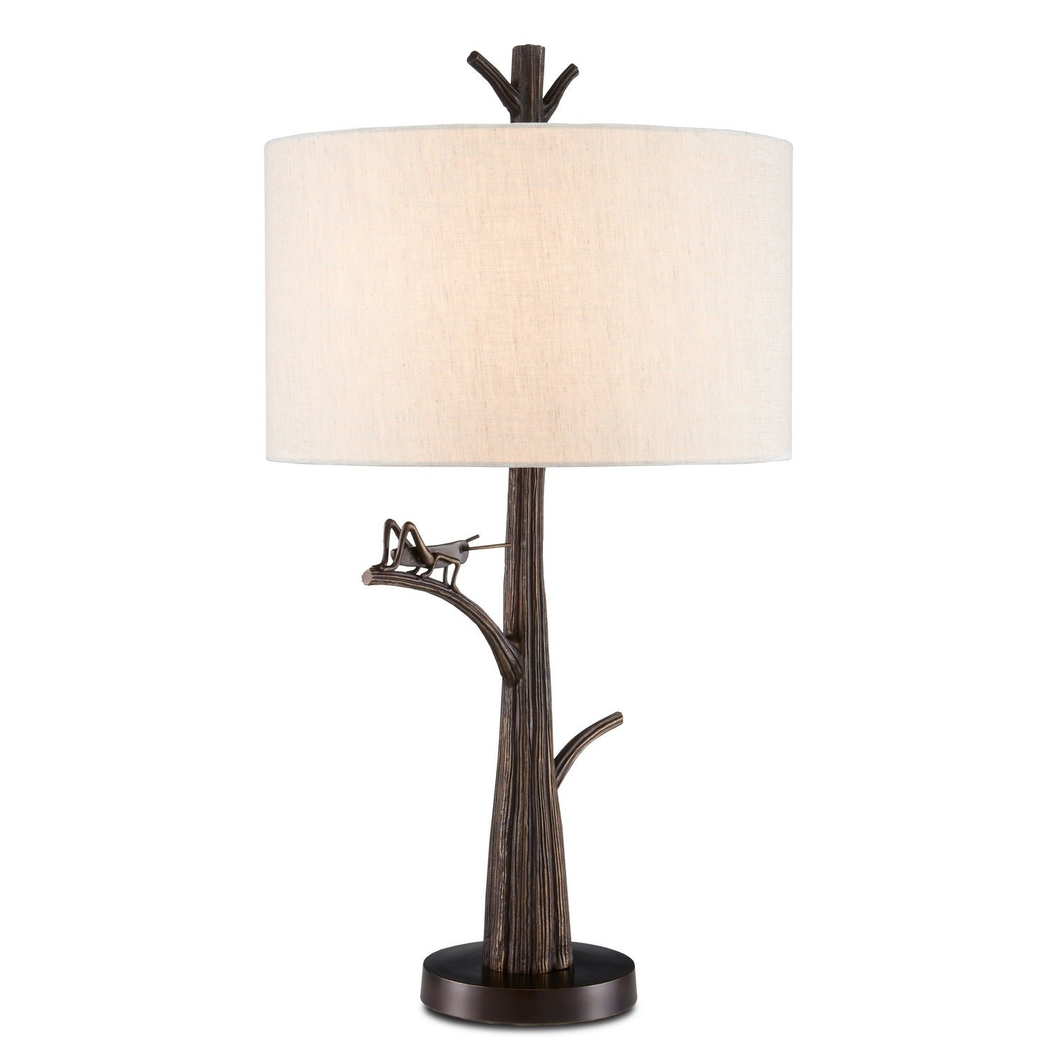 Currey and Company - 6000-0774 - One Light Table Lamp - Grasshopper Bronze Table Lamp - Bronze