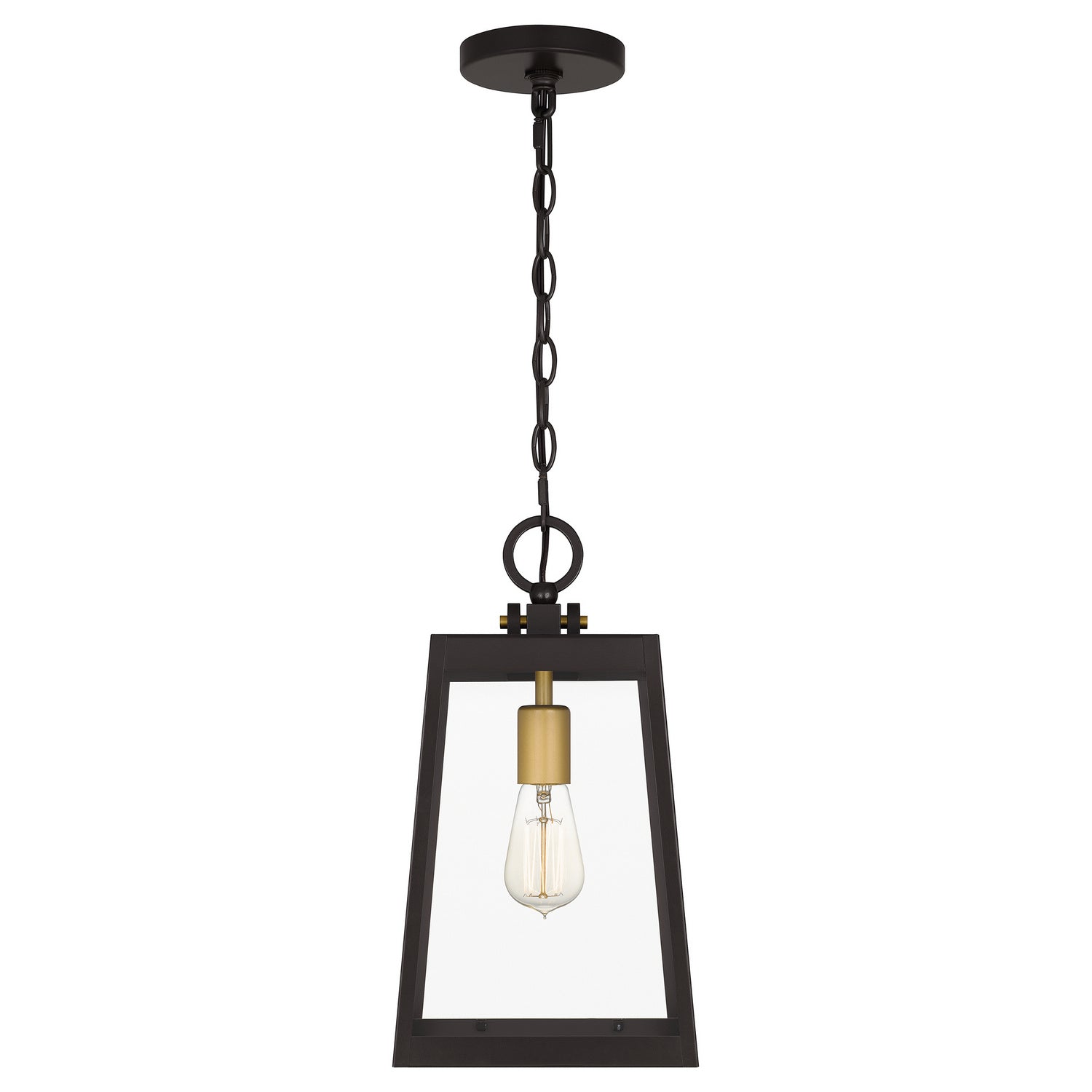 Quoizel - AMBL1908WT - One Light Outdoor Hanging Lantern - Amberly Grove - Western Bronze