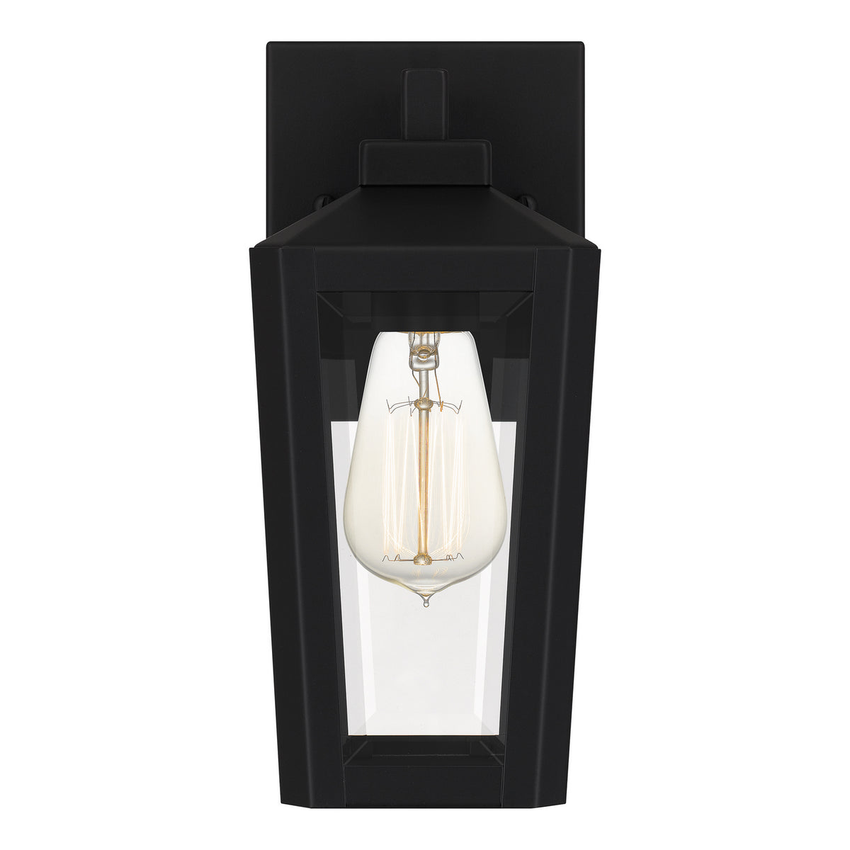 Quoizel - BLOM8405MBK - One Light Outdoor Wall Mount - Blomfield - Matte Black