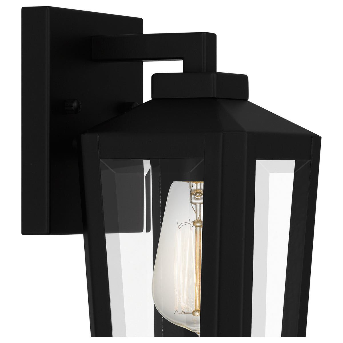Quoizel - BLOM8405MBK - One Light Outdoor Wall Mount - Blomfield - Matte Black