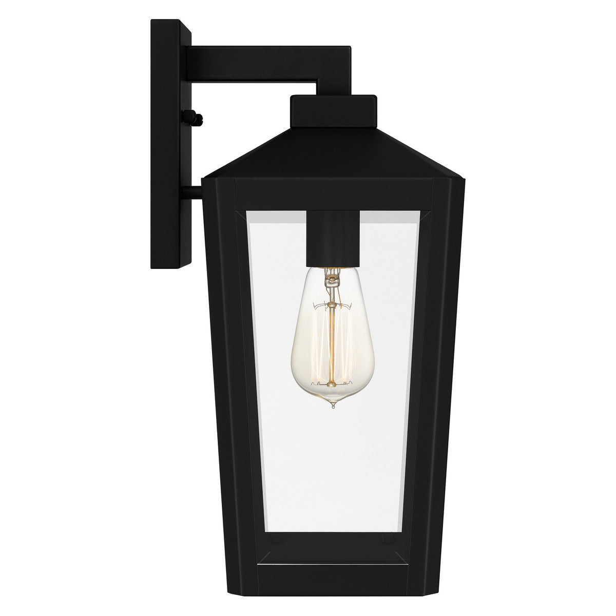 Quoizel - BLOM8407MBK - One Light Outdoor Wall Mount - Blomfield - Matte Black