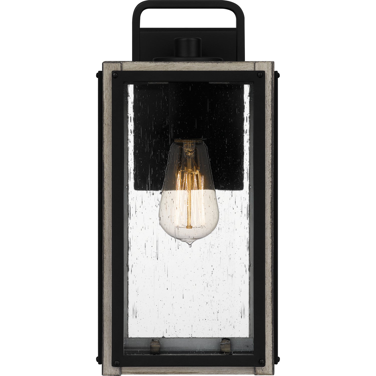 Quoizel - BRAM8406MBK - One Light Outdoor Wall Mount - Bramshaw - Matte Black