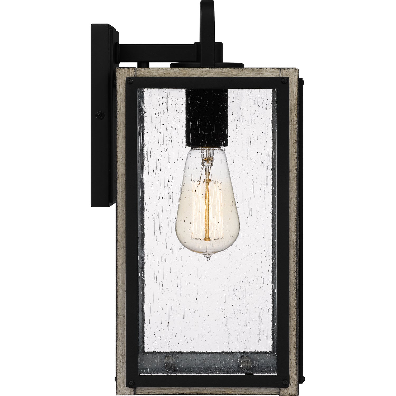 Quoizel - BRAM8406MBK - One Light Outdoor Wall Mount - Bramshaw - Matte Black