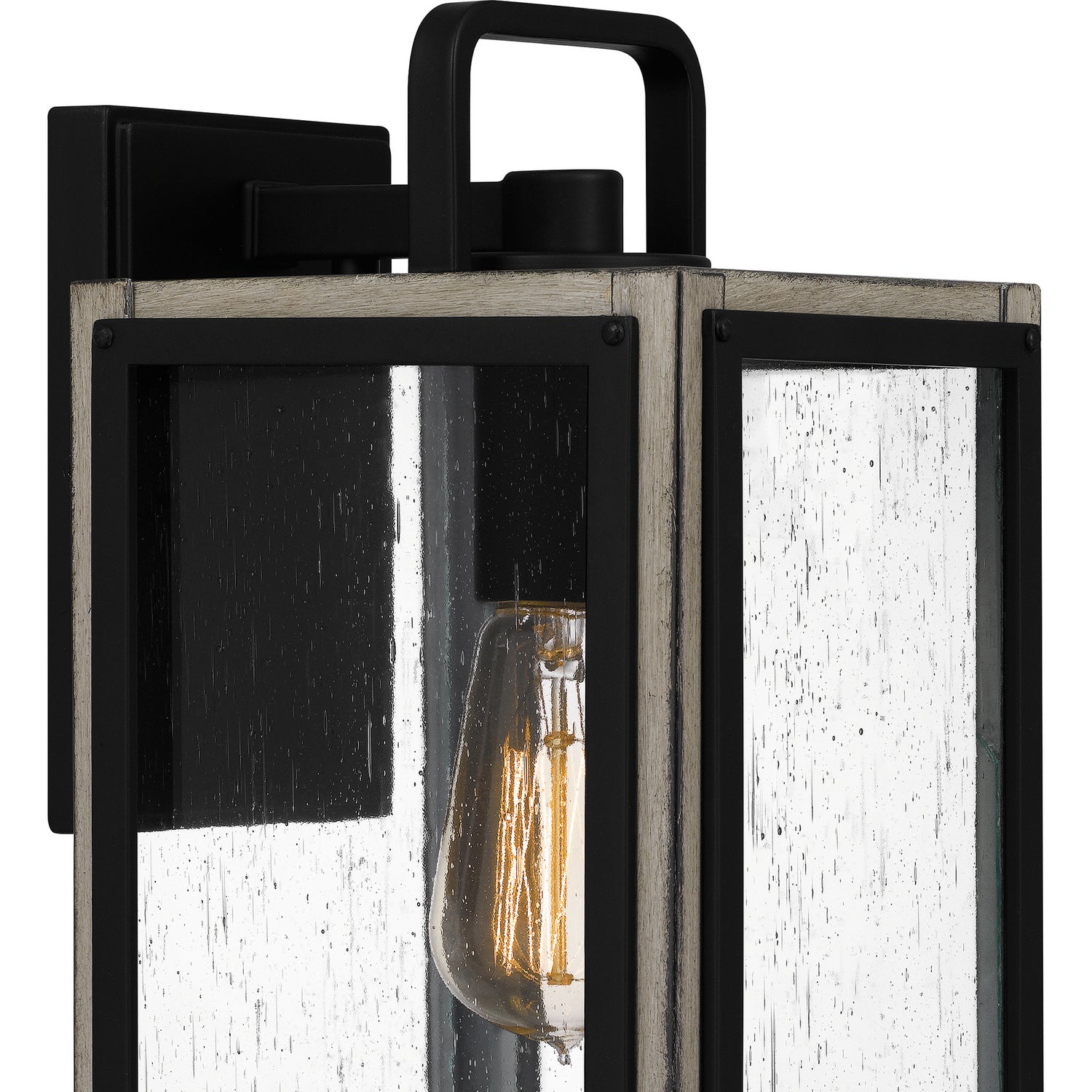 Quoizel - BRAM8406MBK - One Light Outdoor Wall Mount - Bramshaw - Matte Black