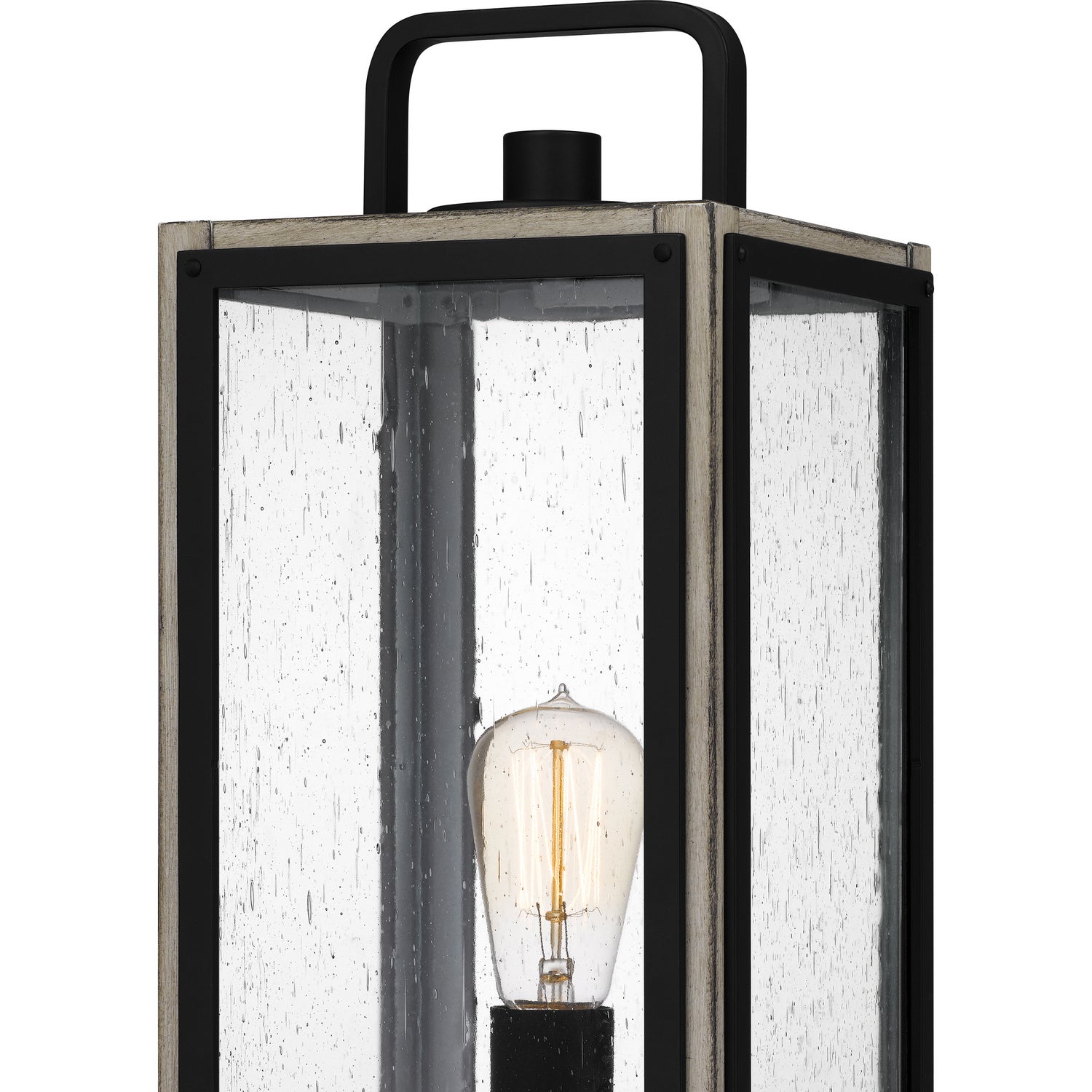 Quoizel - BRAM9007MBK - One Light Outdoor Post Mount - Bramshaw - Matte Black