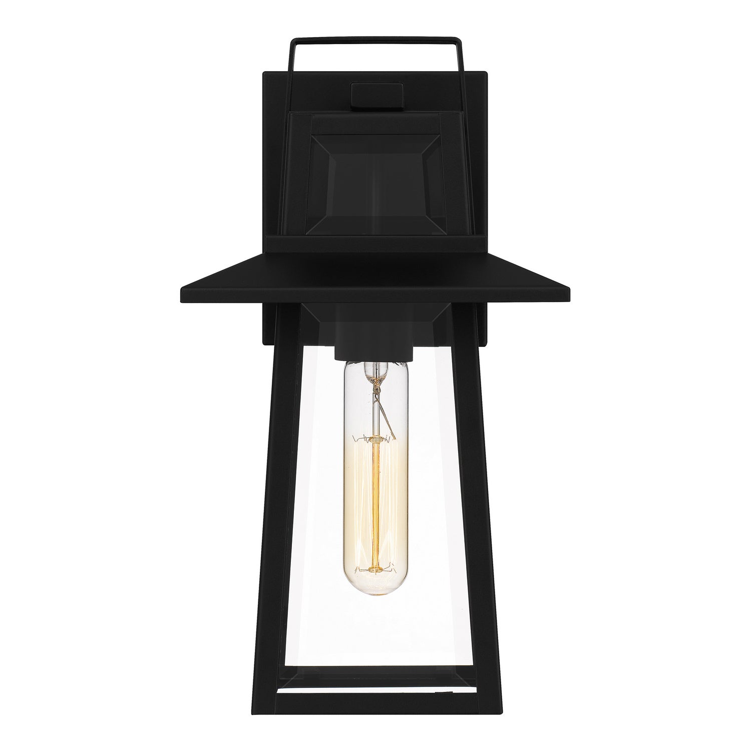 Quoizel - DEV8407MBK - One Light Outdoor Wall Mount - Devonport - Matte Black