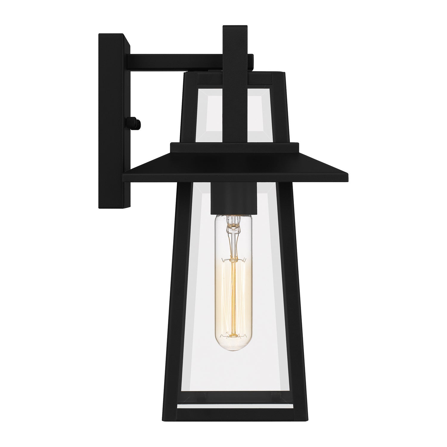 Quoizel - DEV8407MBK - One Light Outdoor Wall Mount - Devonport - Matte Black