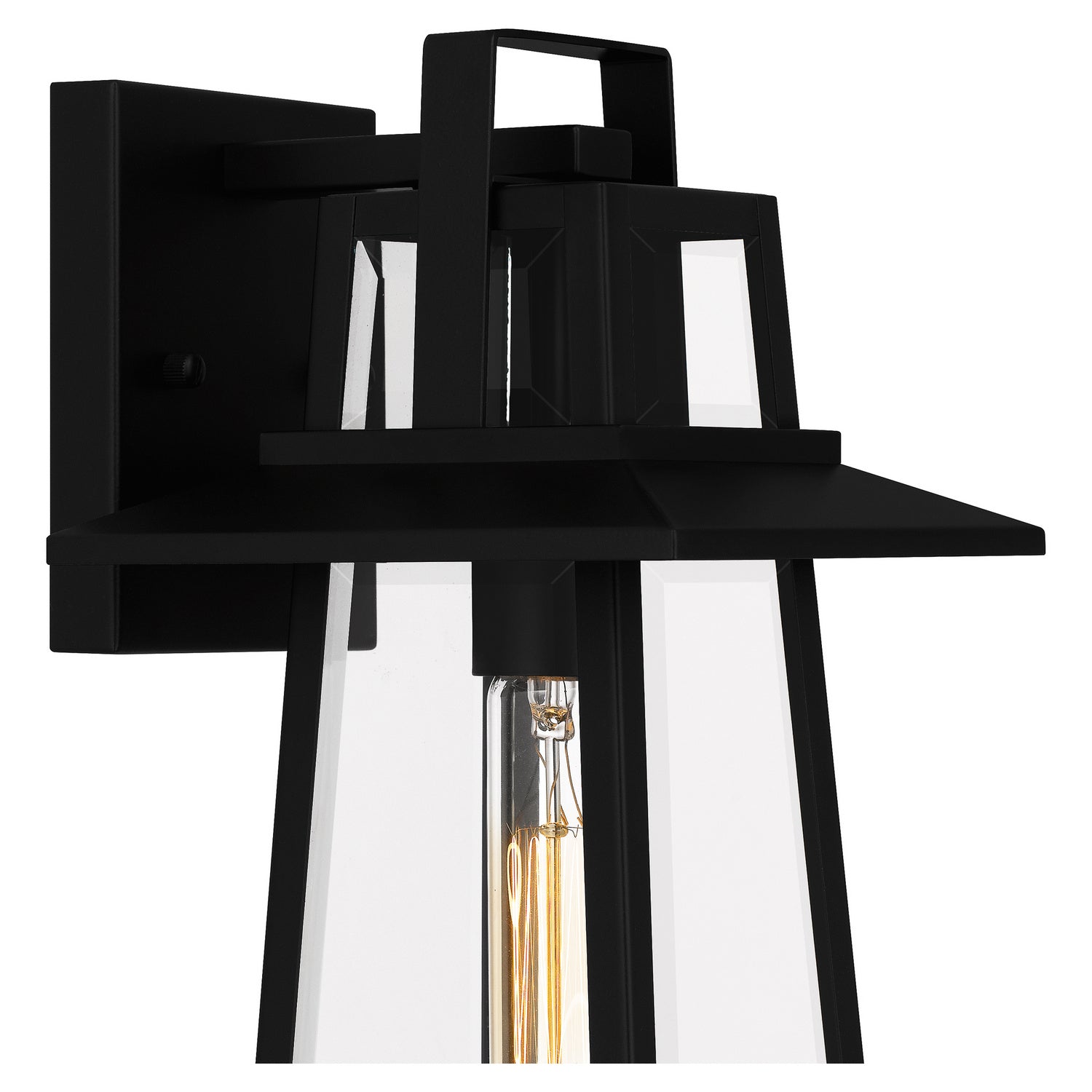 Quoizel - DEV8407MBK - One Light Outdoor Wall Mount - Devonport - Matte Black