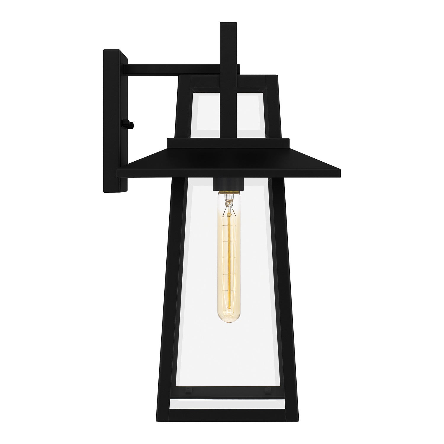 Quoizel - DEV8410MBK - One Light Outdoor Wall Mount - Devonport - Matte Black