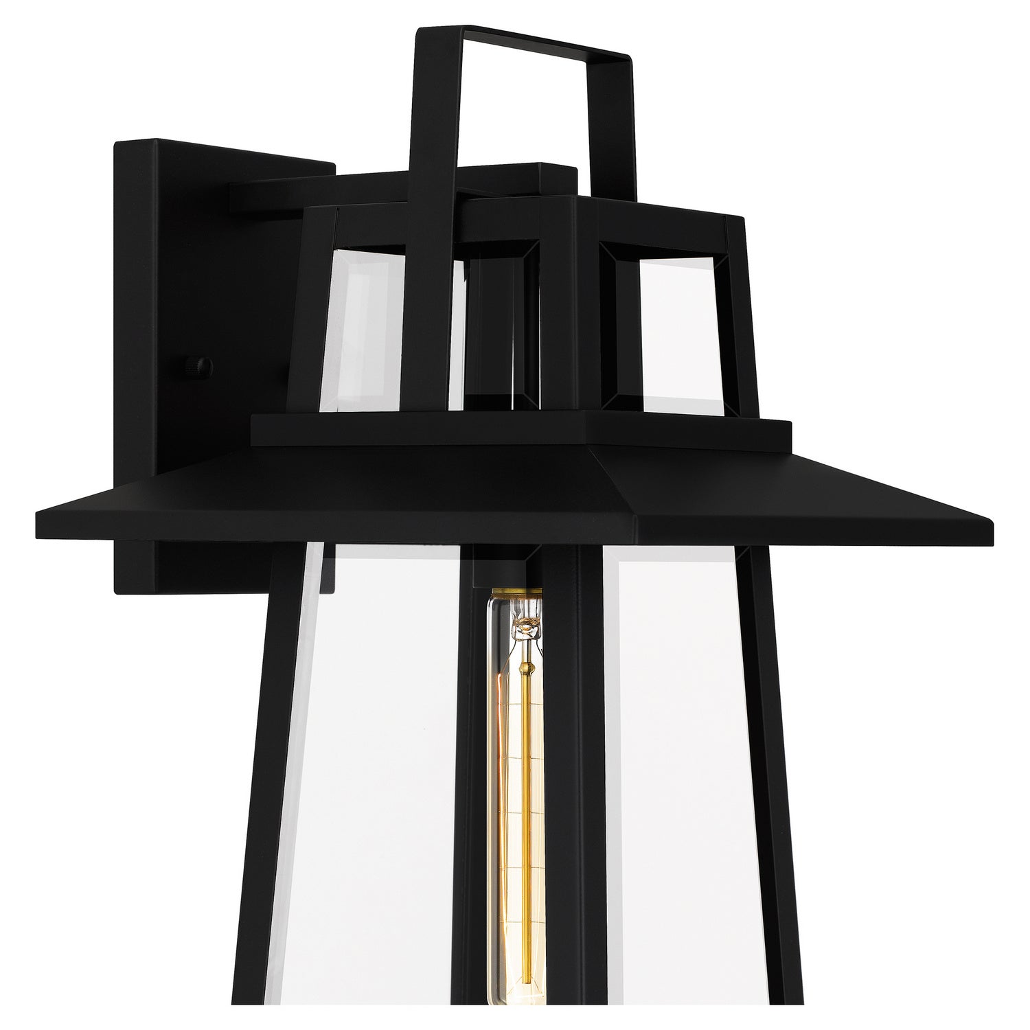 Quoizel - DEV8410MBK - One Light Outdoor Wall Mount - Devonport - Matte Black