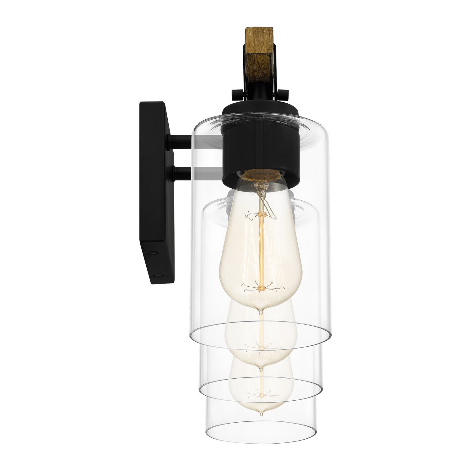 Quoizel - DEVN8624MBK - Three Light Bath - Devon Court - Matte Black