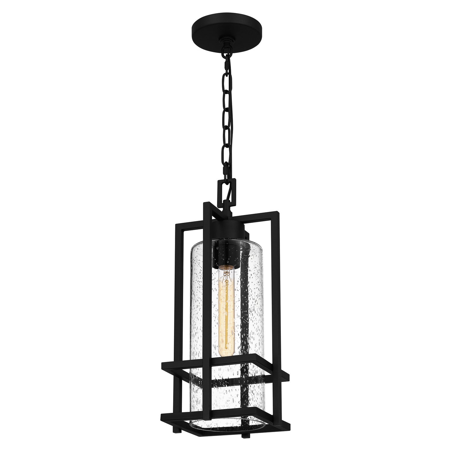Quoizel - DMN1507EK - One Light Mini Pendant - Damien - Earth Black