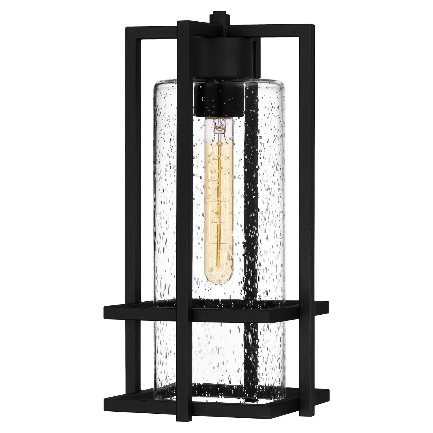 Quoizel - DMN1907EK - One Light Outdoor Hanging Lantern - Damien - Earth Black