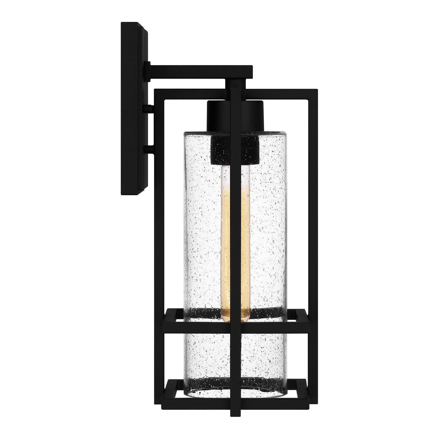 Quoizel - DMN8406EK - One Light Outdoor Wall Mount - Damien - Earth Black