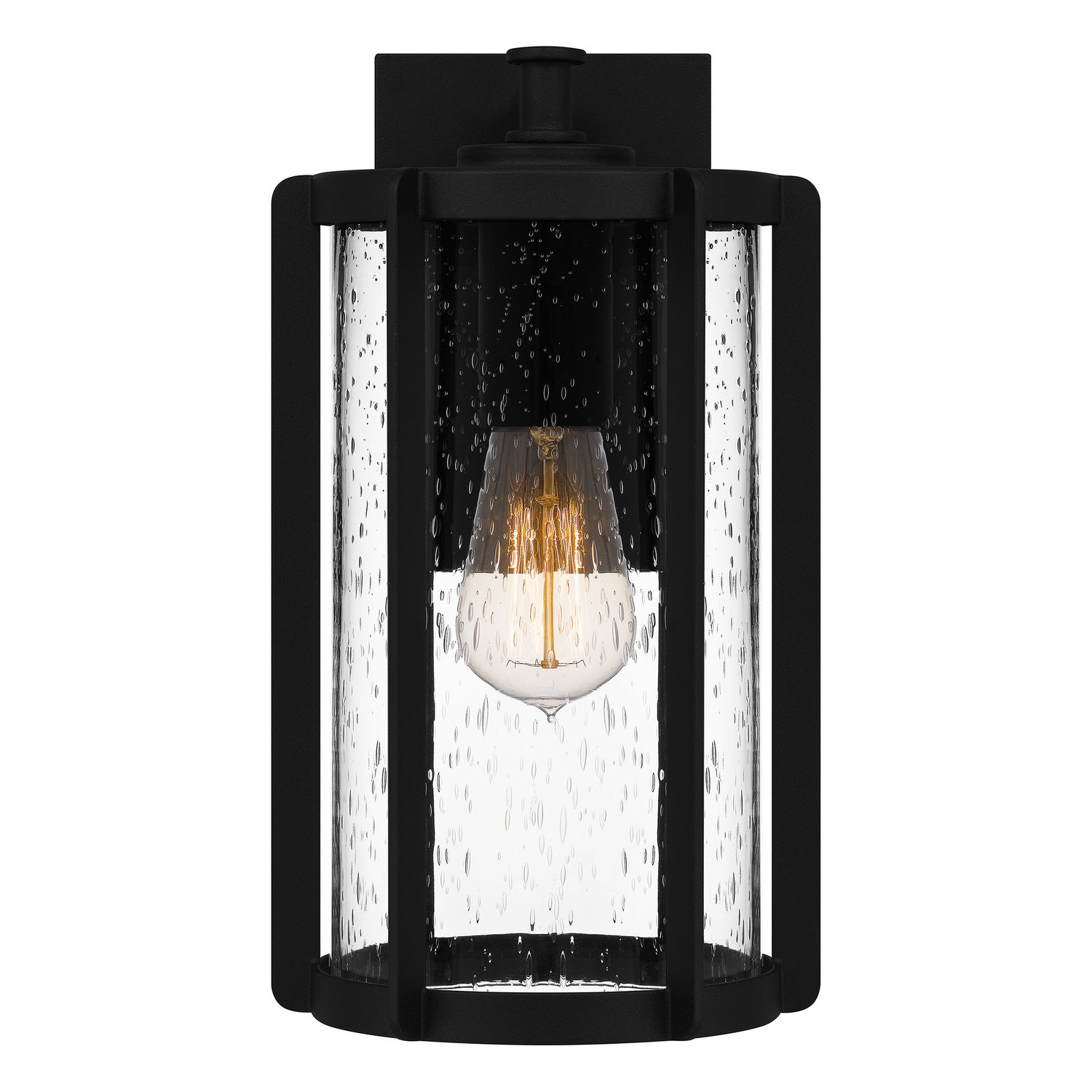 Quoizel - HAZ8407EK - One Light Outdoor Wall Mount - Hazel - Earth Black