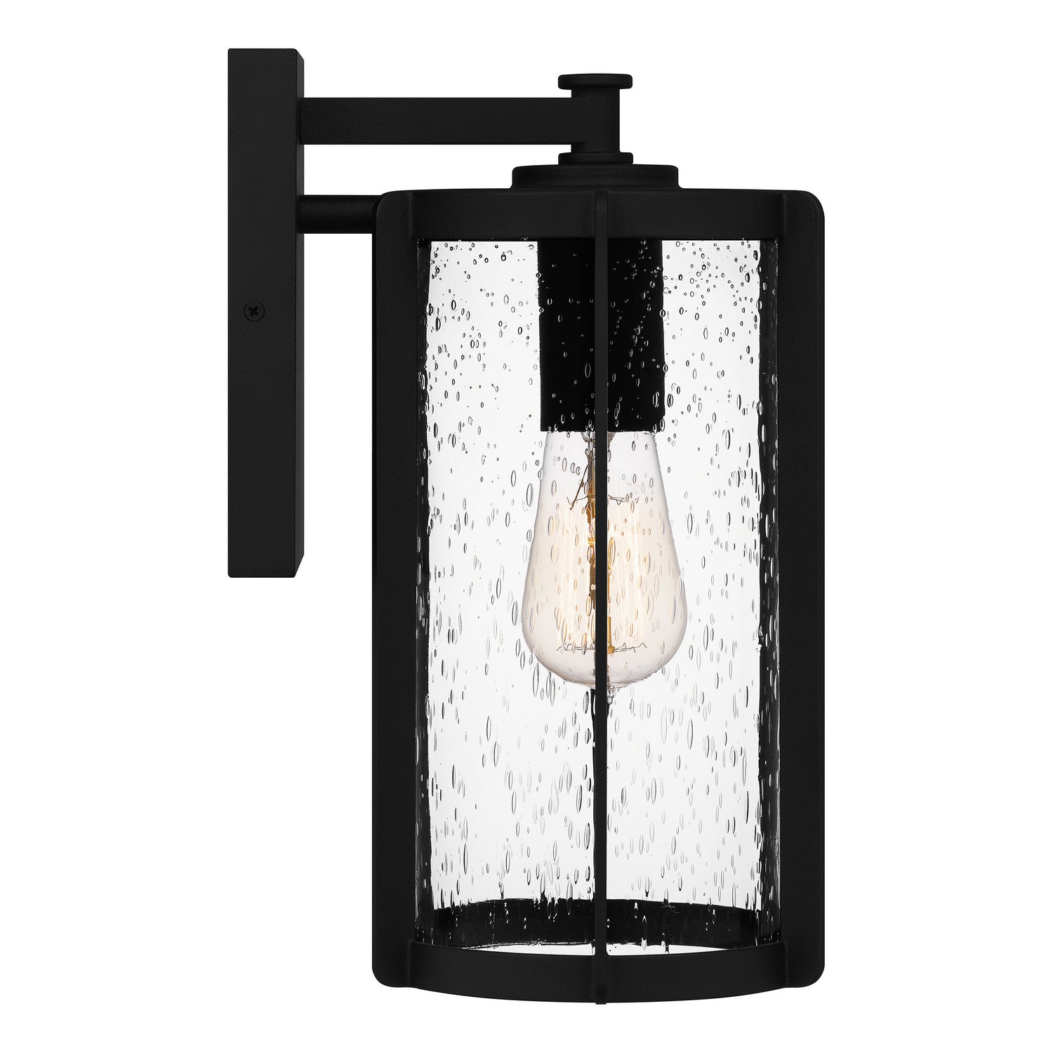 Quoizel - HAZ8407EK - One Light Outdoor Wall Mount - Hazel - Earth Black